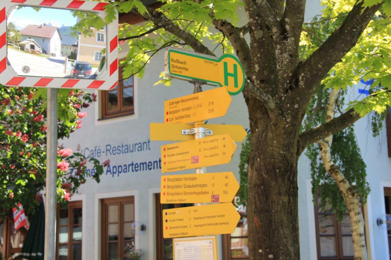 Apartments Gamsfeld Russbach am Pass Gschutt Bagian luar foto